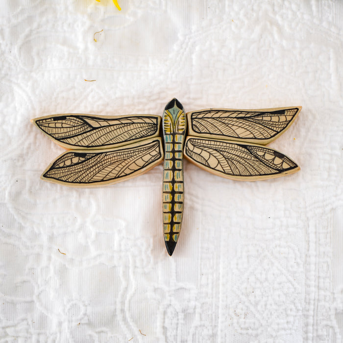 Dragonfly Watercolour Wooden Jigsaw Puzzle