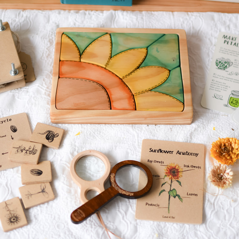 Sunflower Wooden Jigsaw Puzzle