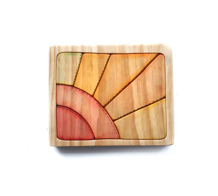 Sun Ray Wooden Jigsaw Puzzle