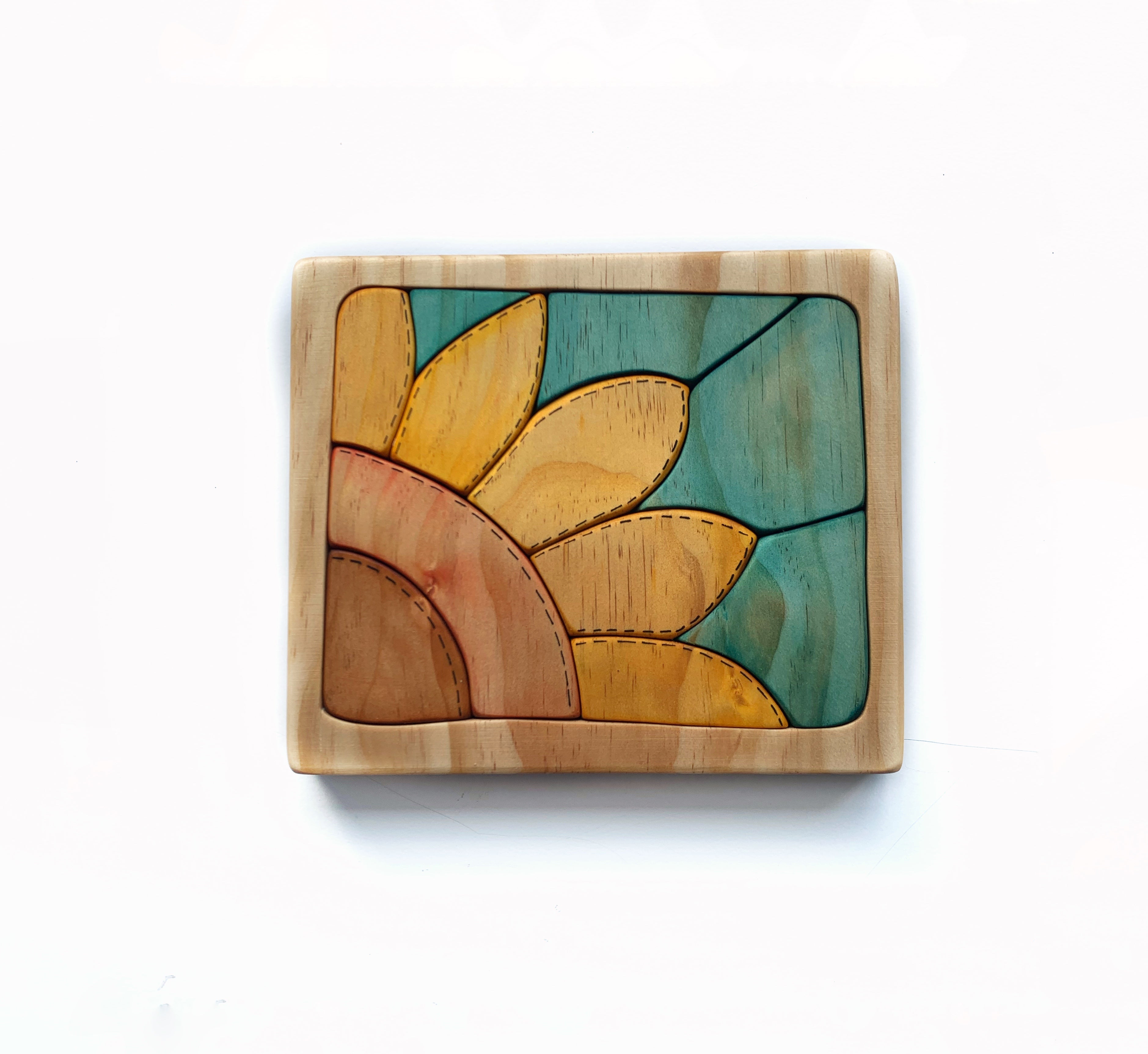 Sunflower Wooden Jigsaw Puzzle